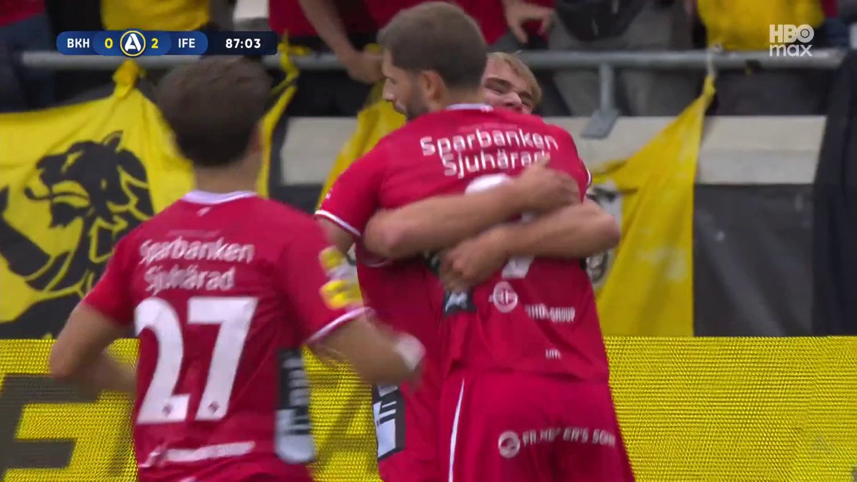2-0 Elfsborg! Arbër Zeneli hänger in bollen i bortre 🟡⚫ 📲 Se matchen på HBO Max och Kanal 5