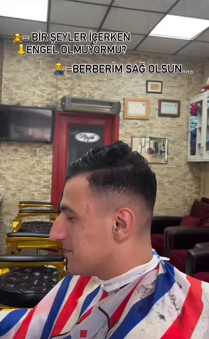 erkeklerin berber sadakatine hak verecem galiba