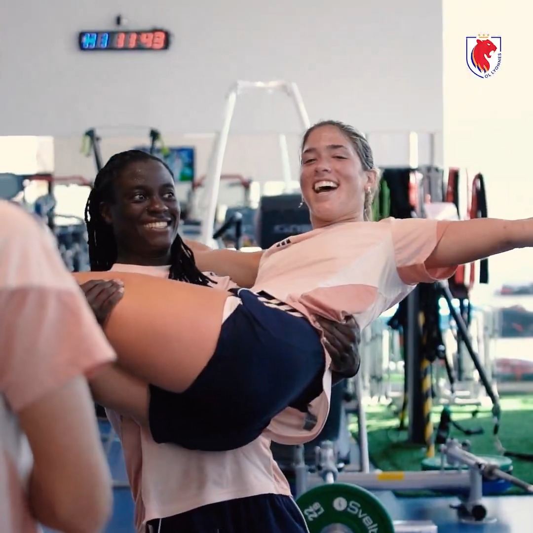 Toujours dans la bonne humeur. 🏋️♀️😆