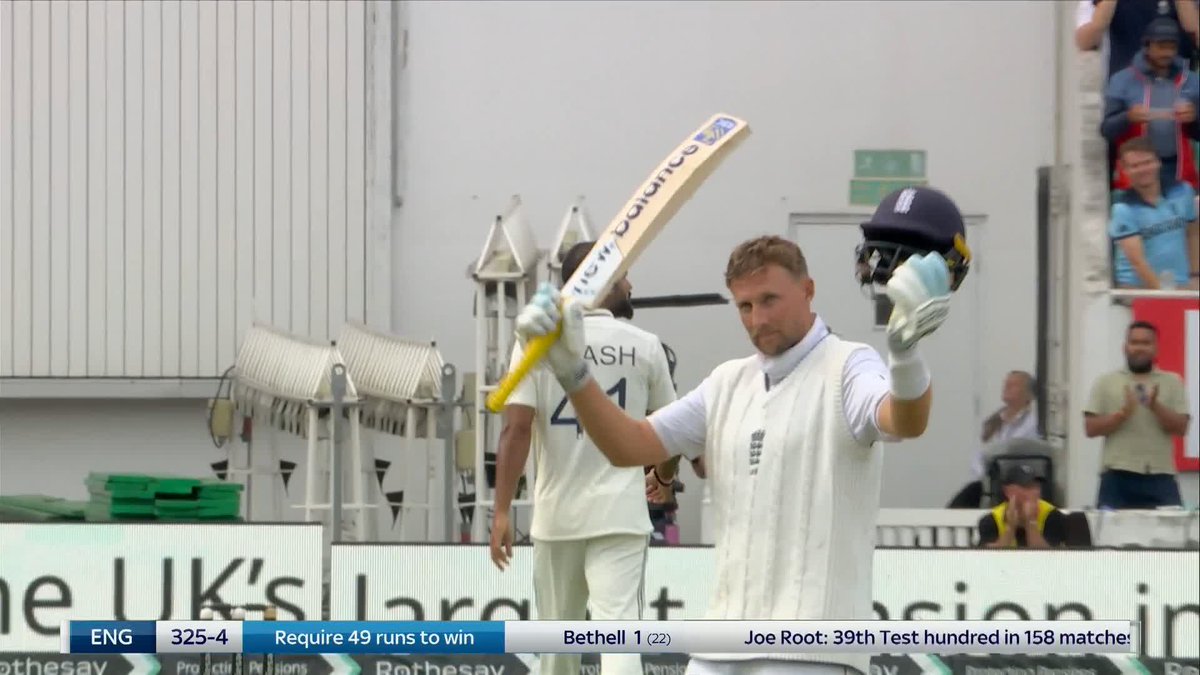 A 39th Test match for Joe Root 🙌✨ 🎙️ "A truly magnificent cricketer in the form of his life"