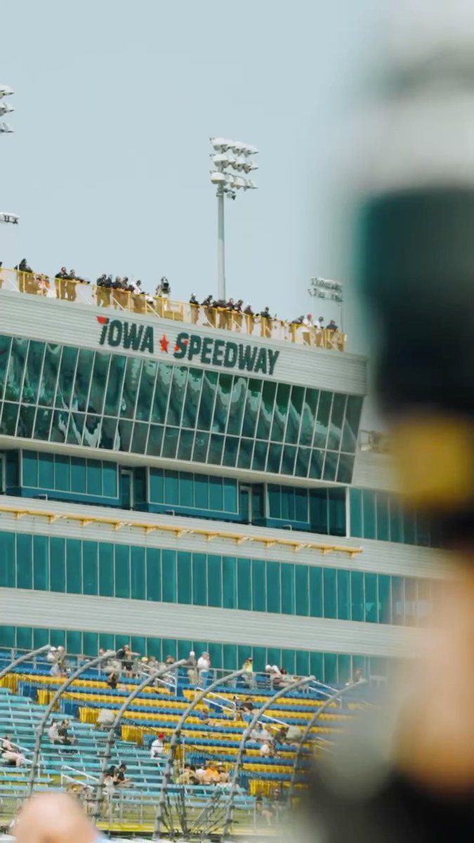 Is this Heaven? No, it's Iowa Speedway.