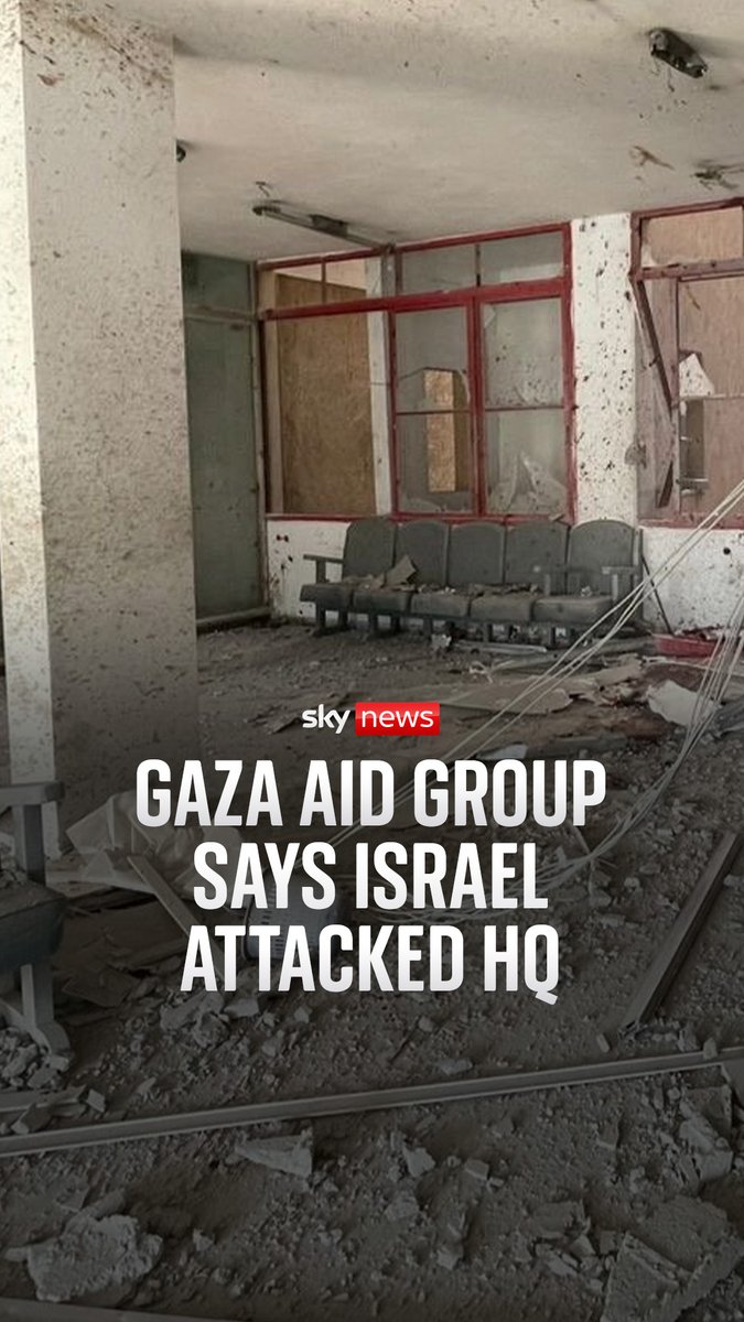 Palestine Red Crescent Society says its headquarters were attacked by the Israeli military. The group shared a video, which they say shows the initial moments of an Israeli strike on its HQ The IDF say they are reviewing the claims and the 'incident remains under examination'