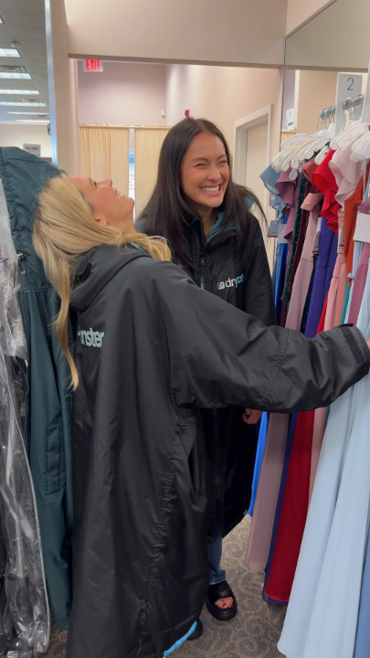 They're HIRED as my personal shoppers