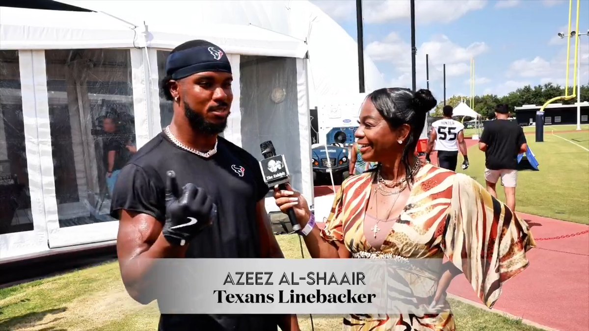 NEW: Any chance #Texans LB Azeez Al-Shaair recruits Micah Parsons from Dallas to Houston? #AmericasTeam Full Interview: -Persevering through controversy to the playoffs last season -Prax vs the Texans new offense under OC Nick Caley -Less Social Media