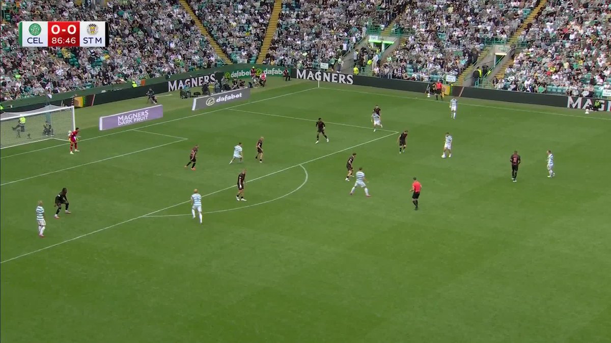 🎙️ “Celtic have huffed and puffed and they’ve finally found a way through” Luke McCowan scores LATE for Celtic against St Mirren 🍀
