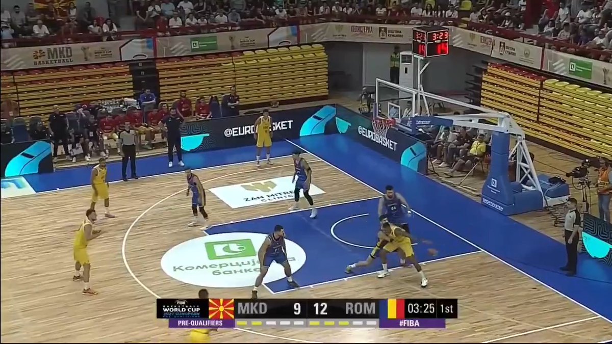Will the EU and certain EU countries, so quick to condemn even the most trivial matters in Kosovo, have anything to say on this? Macedonian fans chanted “A good Albanian is a dead Albanian,” “Gas chambers for Albanians,” and “Pure Macedonia” during the baskteball match between North Macedonia and Romania. Senior North Macedonian officials, including the PM, were in attendance.
