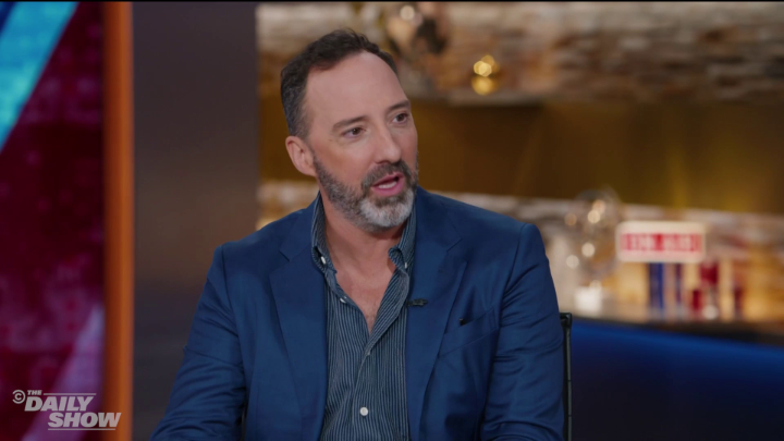 "Sketch" actor Tony Hale shares how the film’s story about a child’s drawings coming to life was inspired by writer-director Seth Worley’s sister