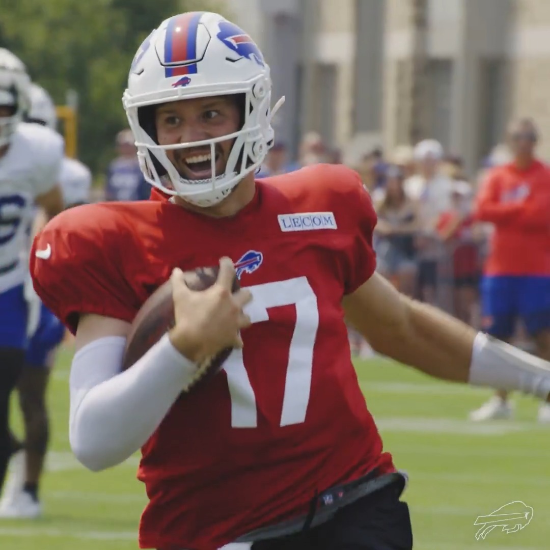 Last thing you see before getting hurdled by Josh Allen #GoBills | #BillsMafia