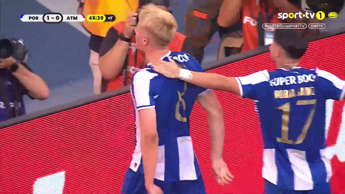 Froholdt já encanta o Dragão.