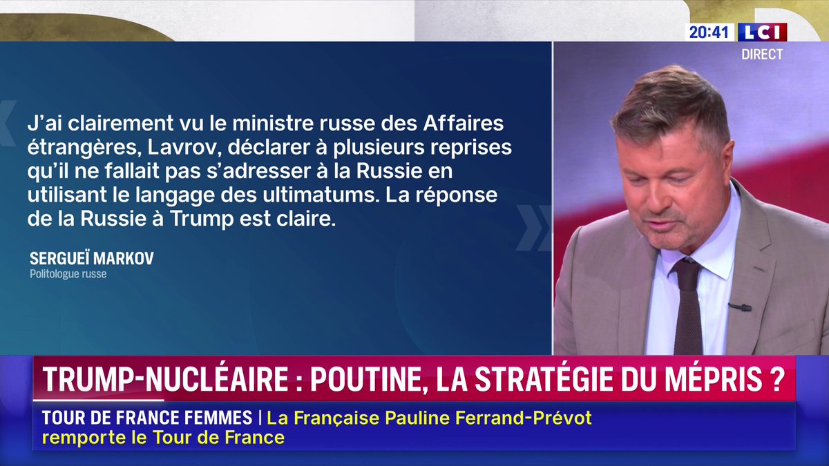 🗣️ "Trump est naïf, car il est dans le registre émotionnel avec Poutine", observe Sergueï Jirnov, auteur, ex-espion du KGB, expert