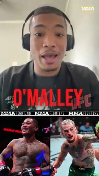 Malcolm Wellmaker reacts to fans calling for him to fight Sean O’Malley: "I don’t know that I’ve earned a shot at somebody with such a name but it is nonetheless a huge compliment." (🎥 Damon Martin)