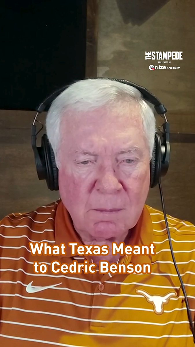 What Cedric Benson told Mack Brown after Texas' Rose Bowl win over Michigan sticks with Brown to this day. Presented by: RiizeUp Strips. #HookEm