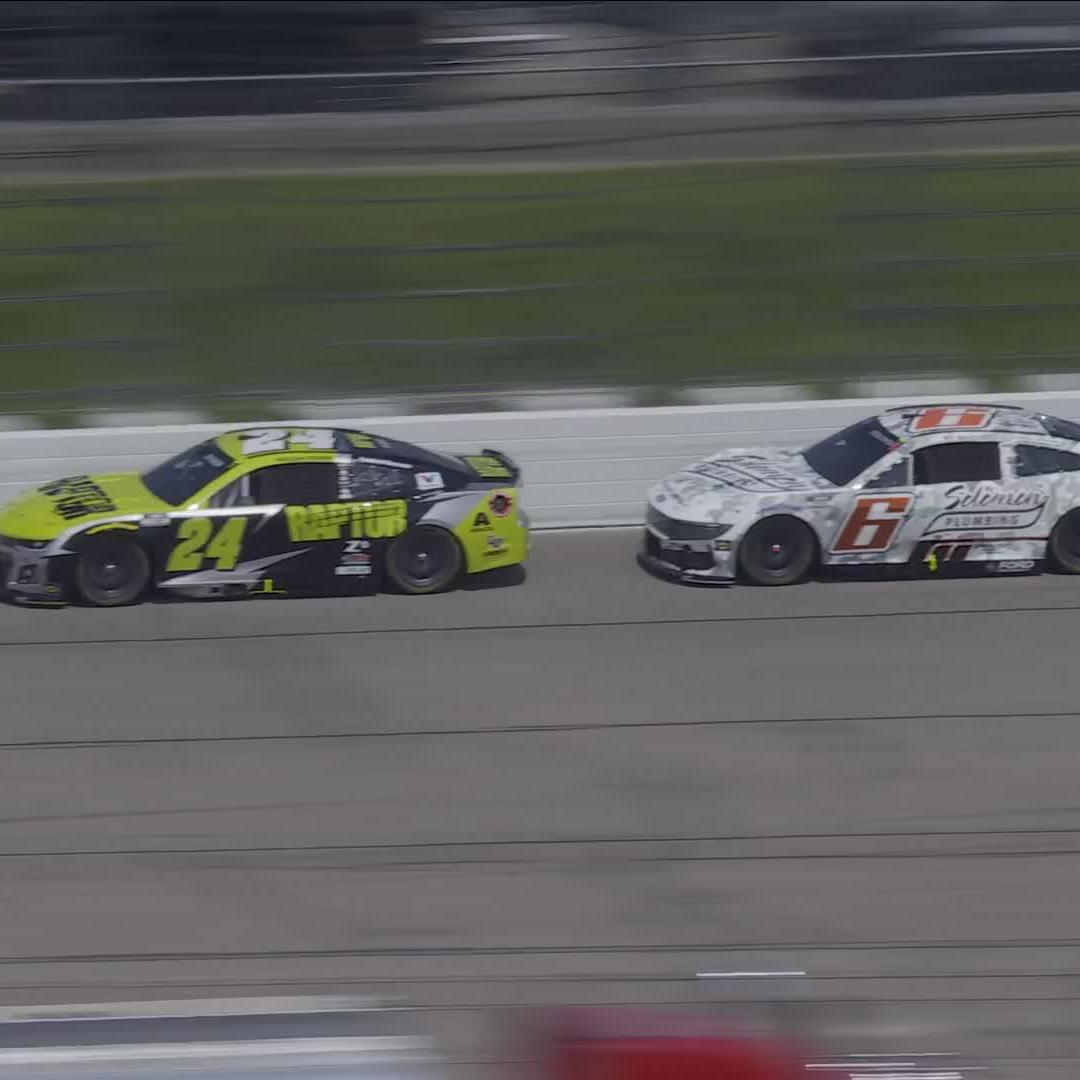 Move Brad Keselowski to the lead!