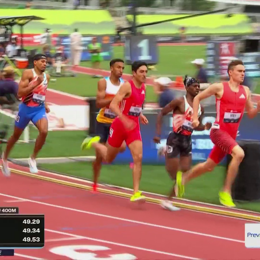 MUST-WATCH RACE U.S. Outdoor Track and Field Championships 800m Final 1 – Donavan Brazier – 1:42.16 PB 2 – Cooper Lutkenhaus – 1:42.27 U18WR 3 – Bryce Hoppel – 1:42.49 SB #USATFOutdoors