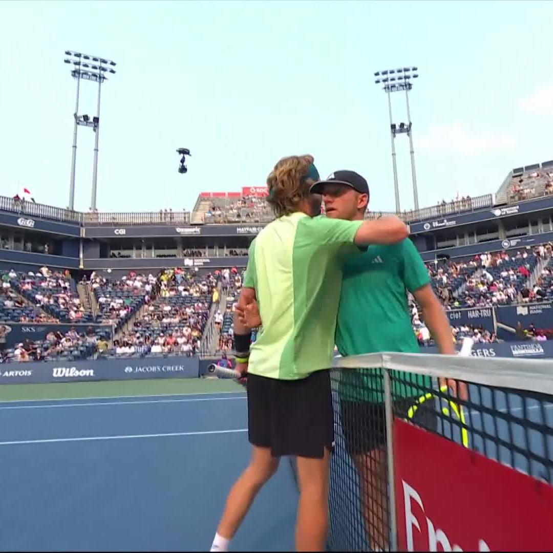 Not the ending anyone hoped for ๐ข Rublev is through to the quarter-finals as Foki retires at 6-7 7-6 3-0. Andrey Rublev #NBO25