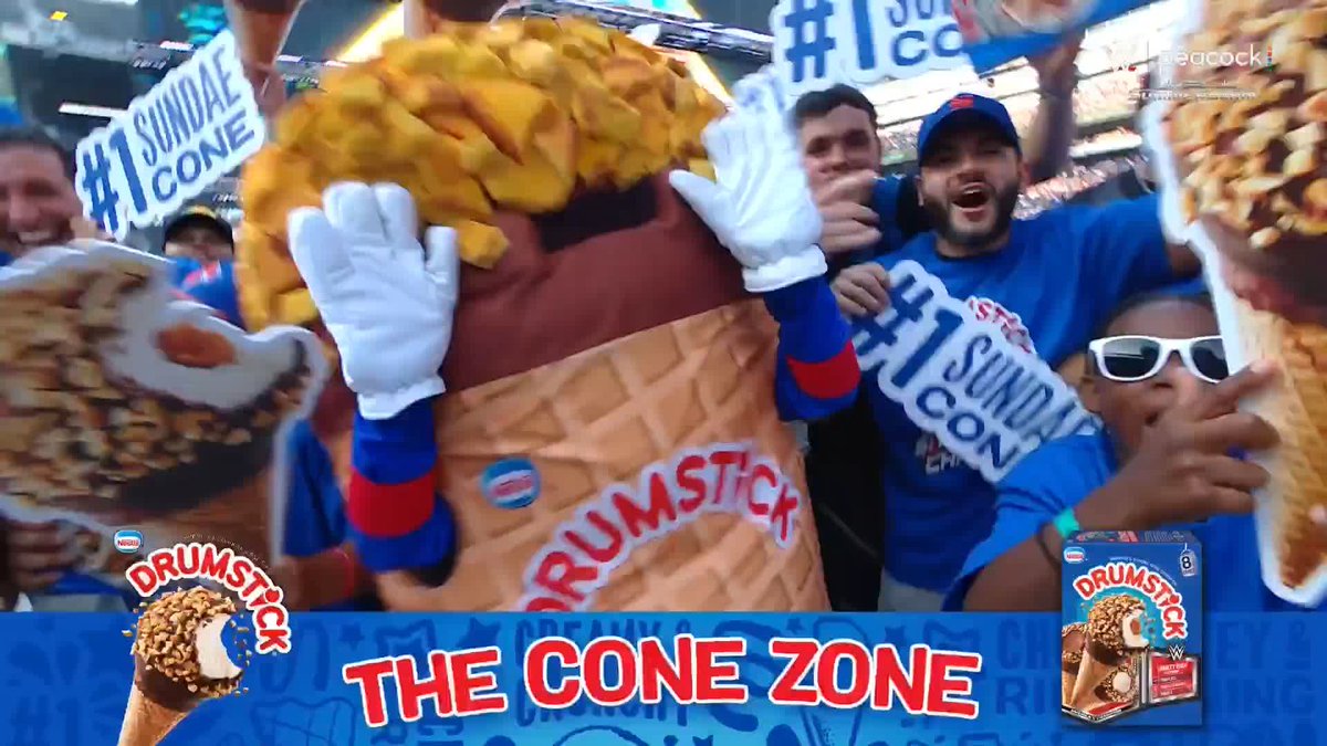 The Cone Zone is here at SummerSlam! Presented by Drumstick