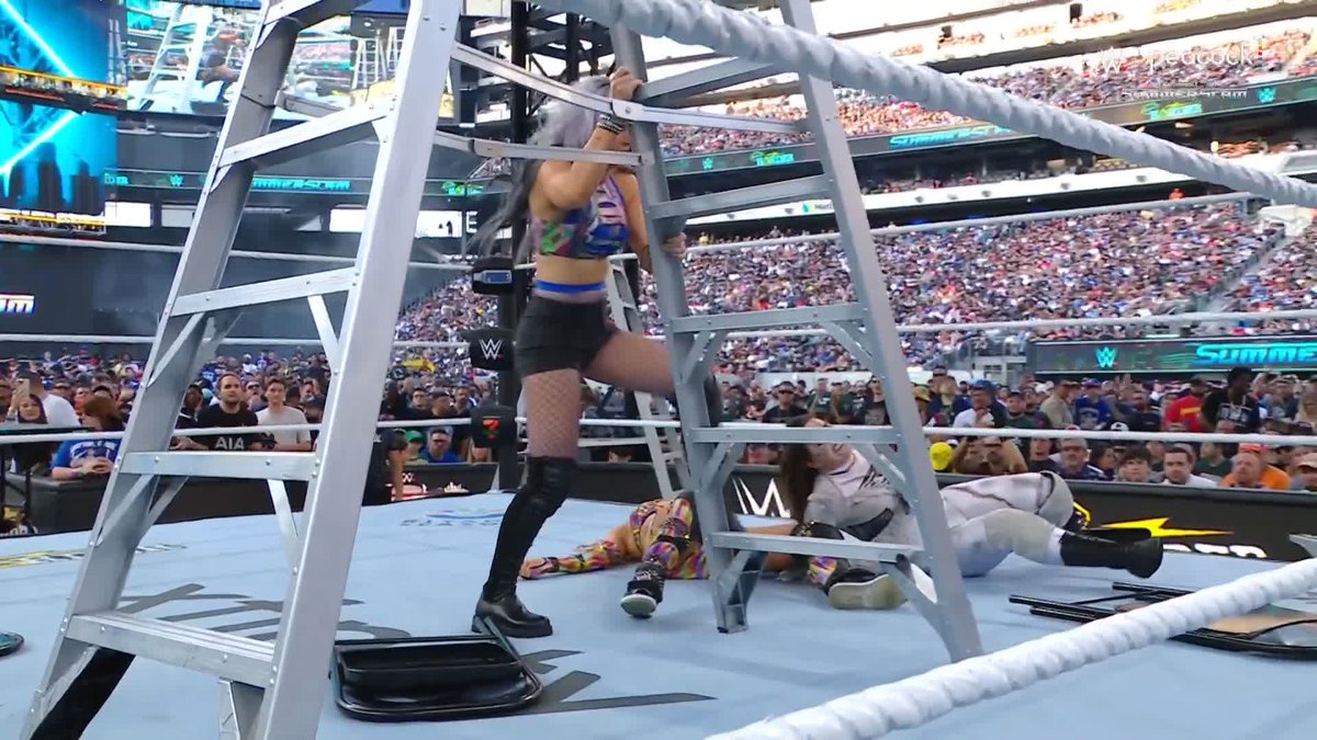 OFF A LADDER THROUGH A LADDER 😲 😲 😲 😲 😲