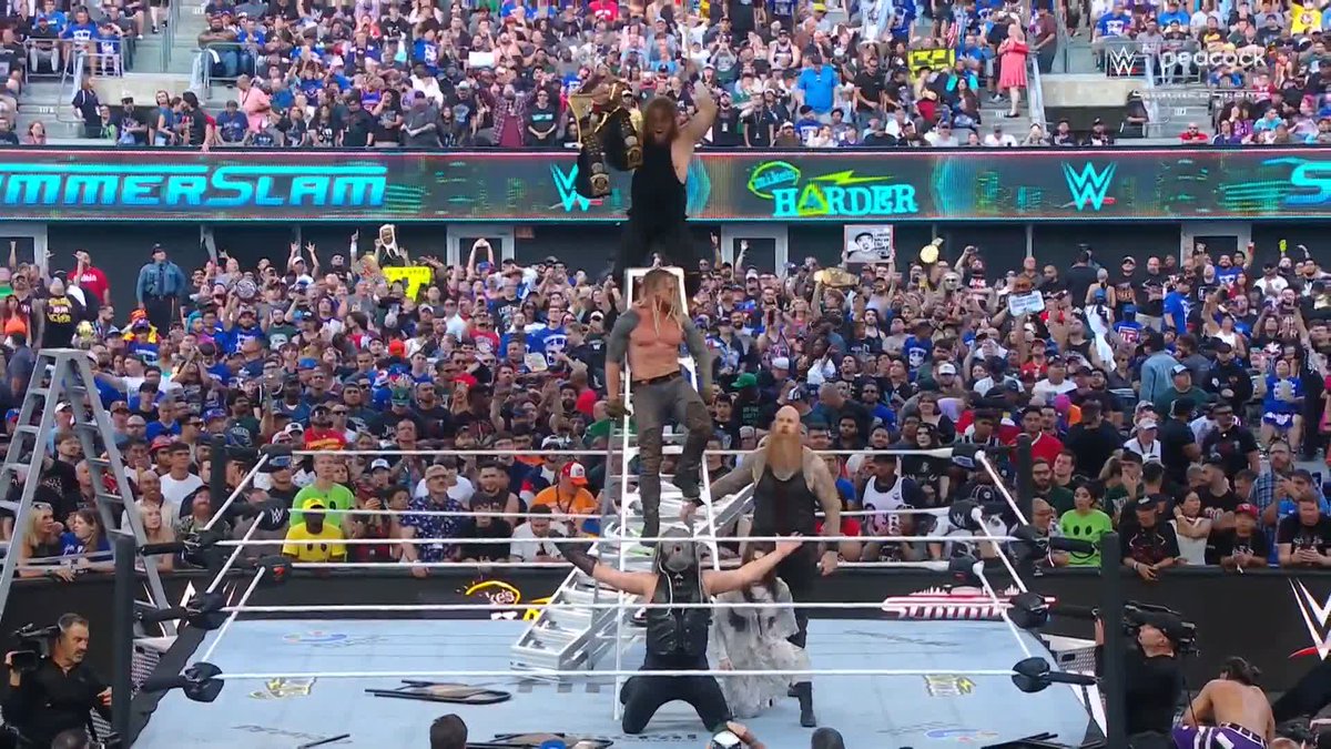 TABLES AND LADDERS AND CHAIRS OH MY!