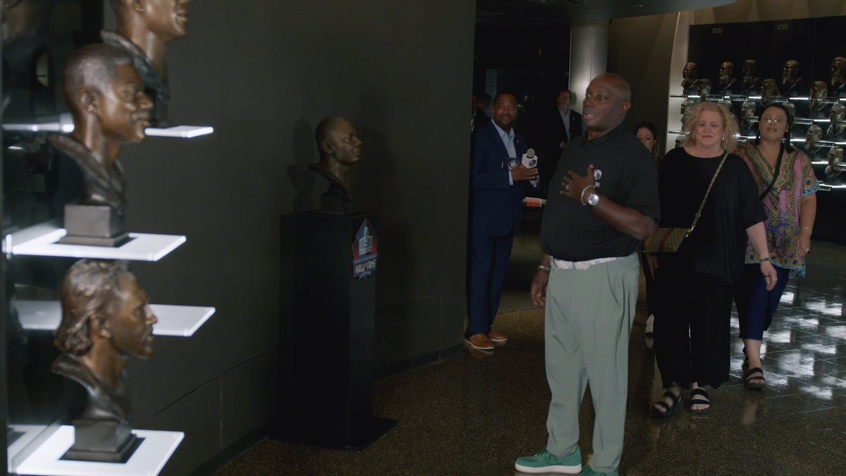 Sterling Sharpe completes the Class of 2025 presented by @VisualEdgeIT! Green Bay Packers | #PFHOF25