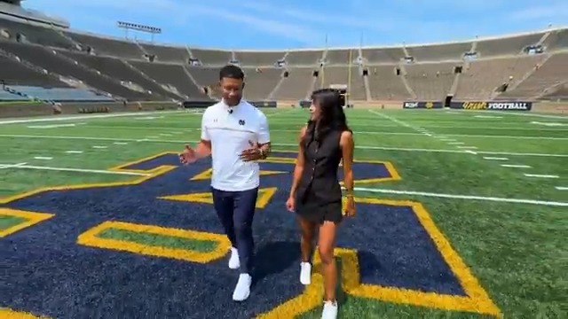 Catching up with Notre Dame Football's Marcus Freeman ahead of his fourth season as head coach. #GoIrish Freeman on building a program, lessons from their loss in the national championship game, the QB battle between Carr &amp; Minchey, and more: