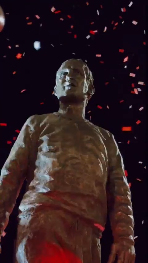 🥺 La emoción de los Campeones del Mundo ante el descubrimiento de la estatua del maestro 🏆. ¡Honor y gloria a Don Osvaldo Zubeldía!