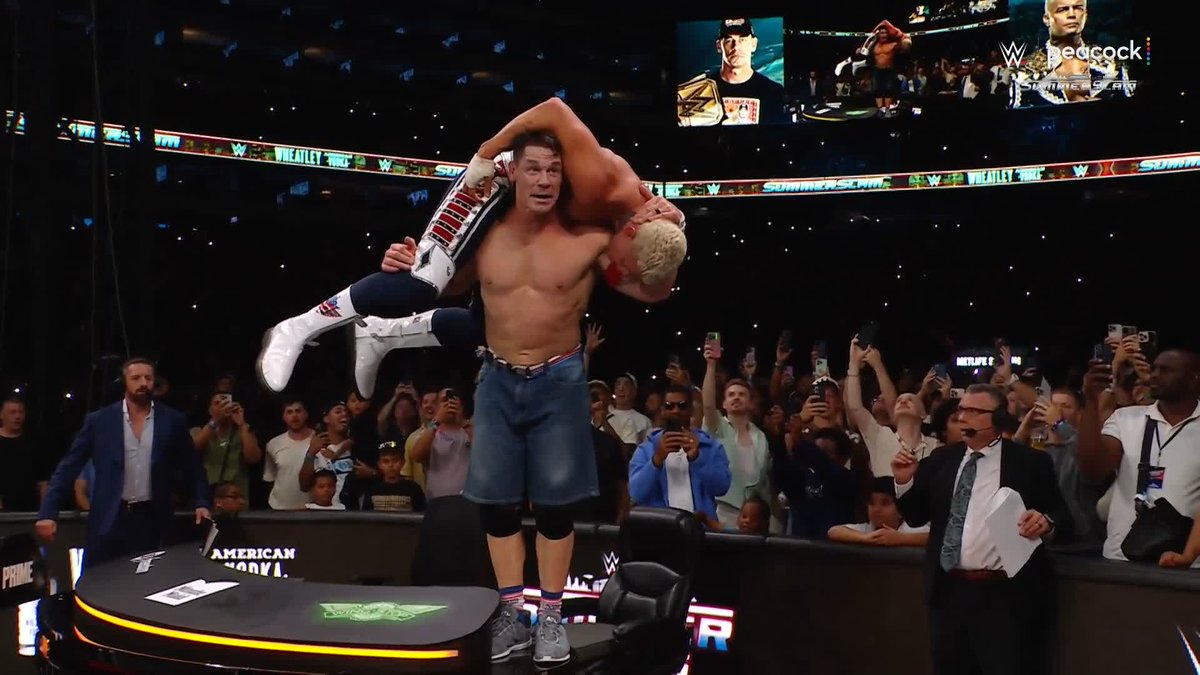 That's a SummerSlam sized AA!