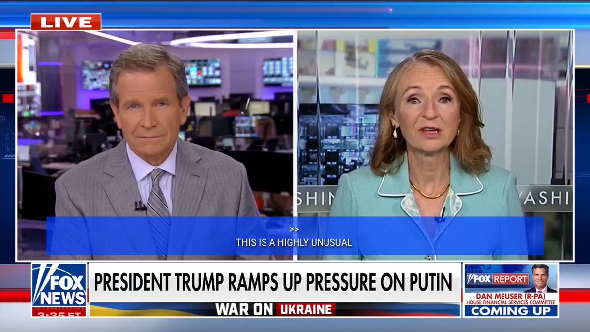 RAMPING UP THE PRESSURE: President Donald J. Trump sends a clear message to Putin with the repositioning of two nuclear submarines closer to Russia. The move comes as Trump's deadline for peace efforts with Ukraine looms.