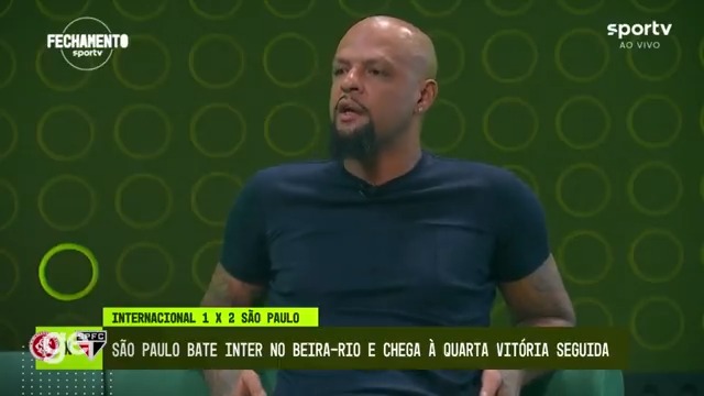 “O Mano Menezes tem um plano. Daqui a pouco o Grêmio começa a ganhar. O Mano é um ótimo treinador.” 🎙️ Felipe Melo, no Sportv. 🎥 sportv | ge
