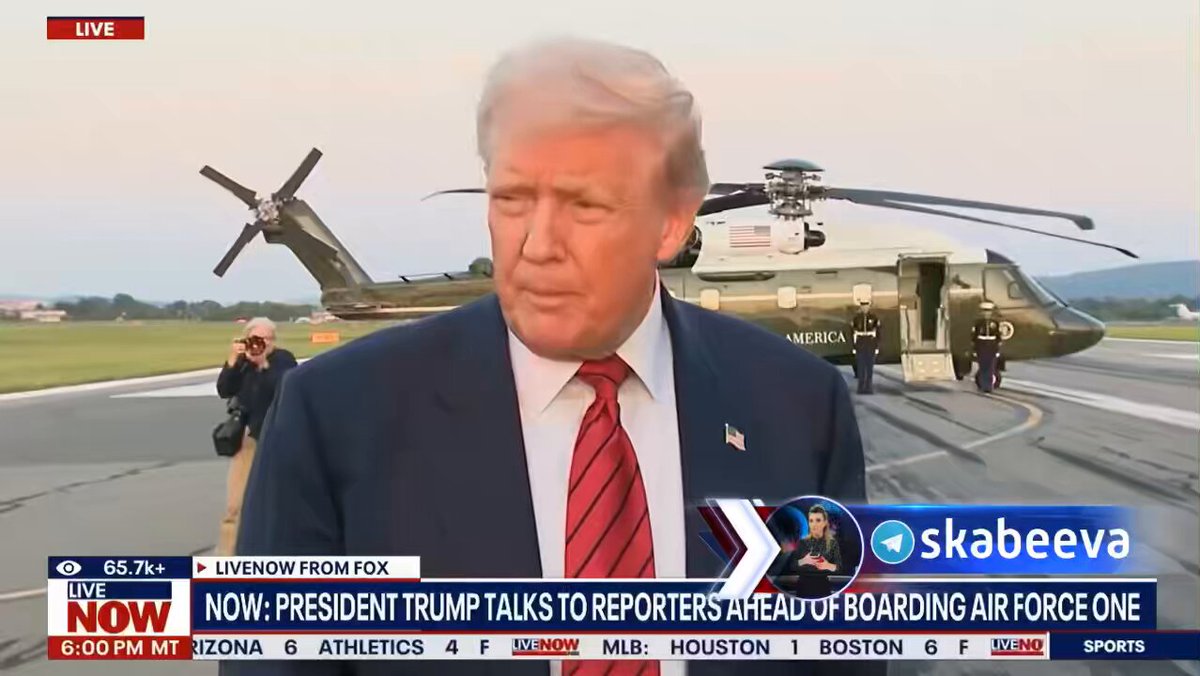 Trump called the Russians 'clever guys' and announced another visit of Whitkoff to Moscow. - Mr. President, can you tell us about Russia, what will happen on Friday when the deadline expires and Russia does not agree? - There will be sanctions, but it seems they are quite good at circumventing them. You know, they are clever guys, and they are good at avoiding sanctions. Let's see what happens next. And maybe Steve Whitkoff will go on Wednesday or Thursday — he might go to Russia. They would like to meet with him. They asked for a meeting. Let's see what comes of it. - SK