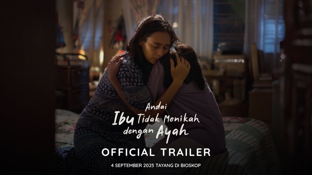 Dear siapapun yang sedang galau memutuskan mau menikah atau nggak dalam hidupnya... film ini kayanya menarik untuk ditonton. Baru nonton trailernya doang aja udah ikutan kesel dan sedih begini 🫠 Andai Ibu Tidak Menikah Dengan Ayah. 4 September di bioskop!