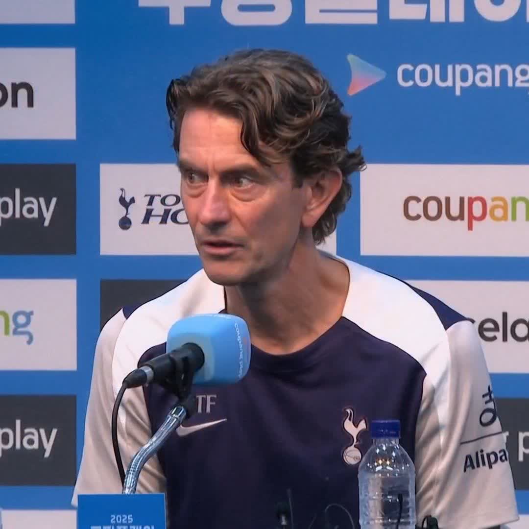 "It looks like a bad injury" Spurs head coach Thomas Frank reacts to James Maddison's knee injury after he was stretchered off in their pre-season match against Newcastle.