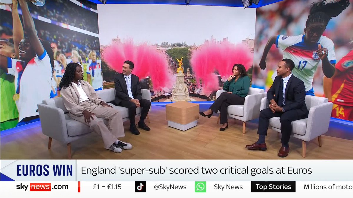 'Everyone was buzzing - we were kind of in disbelief.' Michelle Agyemang tells Sky's Kamali Melbourne about the Lionesses' reaction to winning the Euros after late comebacks and penalty shootouts. 📺 Sky 501 and YouTube