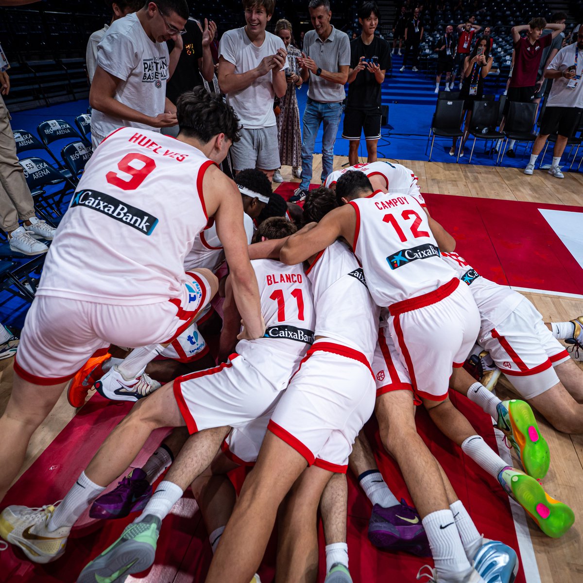 ✅ 8 PTS DOWN ✅ 40 SECS TO GO Spanish DNA activated 🏆🇪🇸 #U18EuroBasket x NextGen Hoops