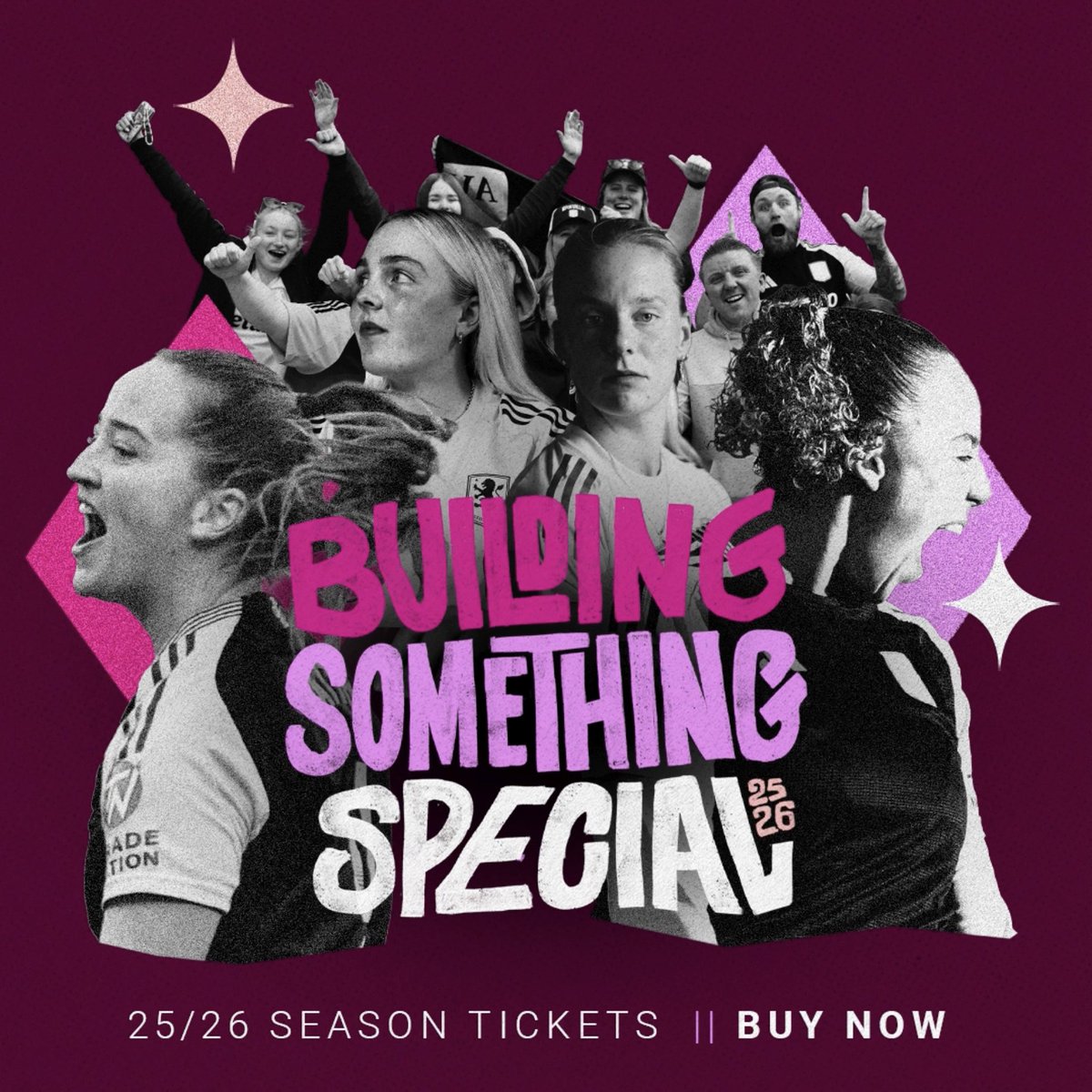 Building something special 💜 2025/26 season tickets are now on general sale and prices remain frozen 🎟️