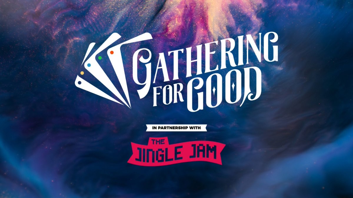 💫 The #GatheringforGood 2025 auction and prize draw in partnership with Jingle Jam is now open! Bid now to own unique #MTGxFINALFANTASY cards signed by the amazing voice actors - all in support of our work with children affected by conflict: