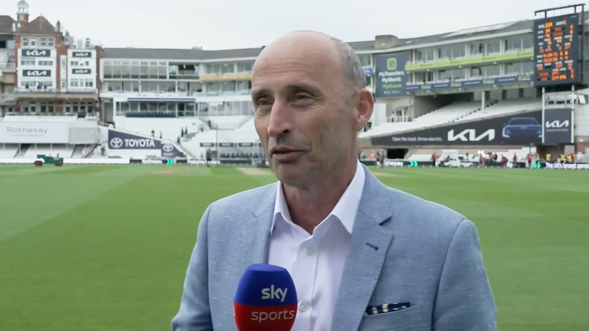 "It's been FABULOUS cricket" 🤩 Nasser Hussain looks back on the thrilling Test series between England and India ahead of the final day 🙌