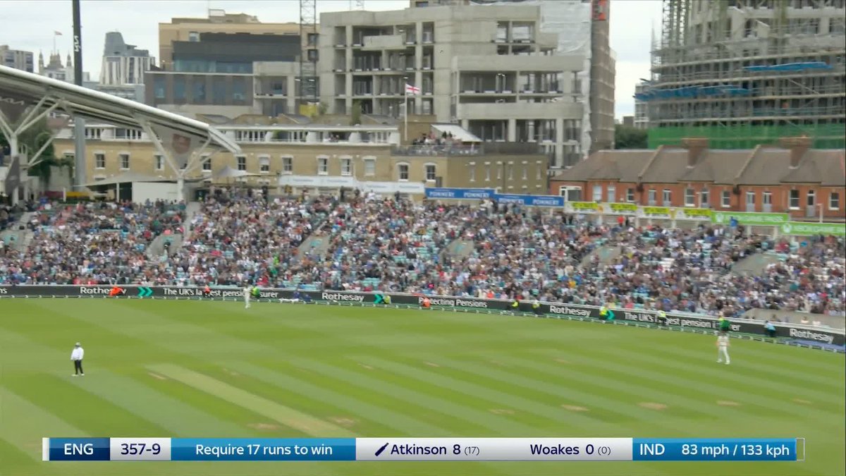 One final twist in the tale? 🤔 SIX from Gus Atkinson 💥