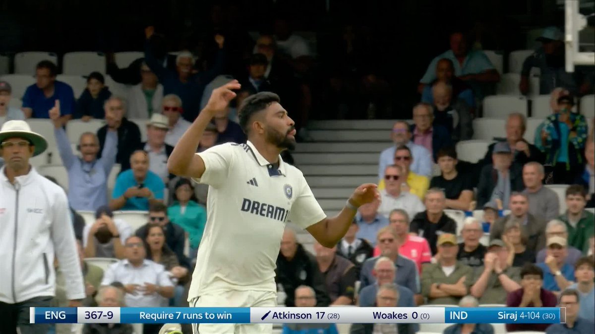 INDIA HAVE WON THE FIFTH TEST TO DRAW THE SERIES 2-2 😱