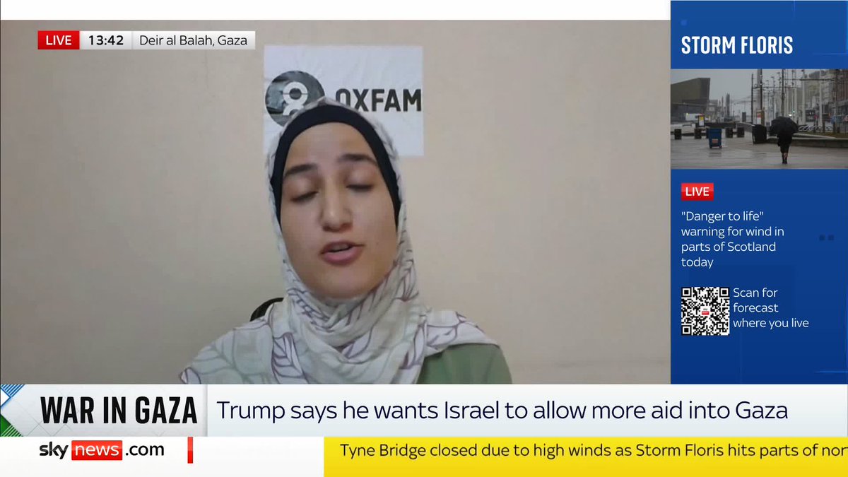'These aid drops cannot undo the starvation that most of the communities in Gaza are experiencing right now.' Oxfam's Ghada Haddad tells Darren McCaffrey that aid drops in Gaza aren't helping people find enough food. 📺 Sky 501 and YouTube