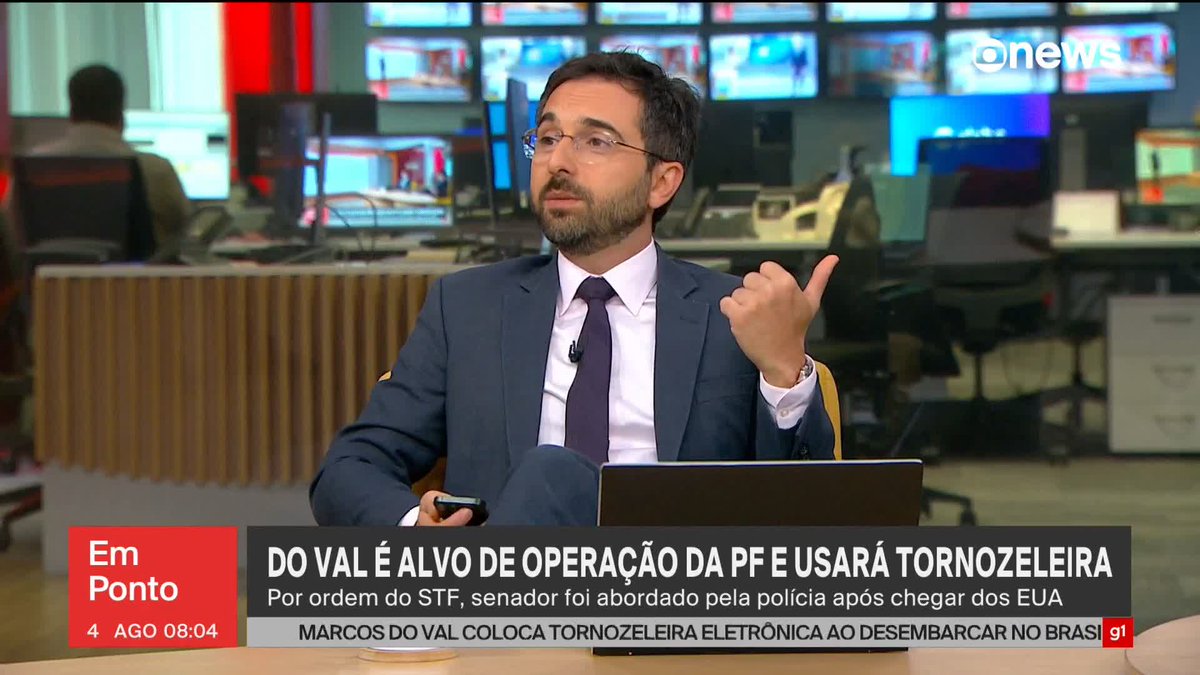 URGENTE: a Polícia Federal acabou de PEGAR O MARCOS DO VAL PRA COLOCAR TORNOZELEIRA ELETRÔNICA. Ele tinha dito que iria prender os policiais federais, mas a valentia acabou!