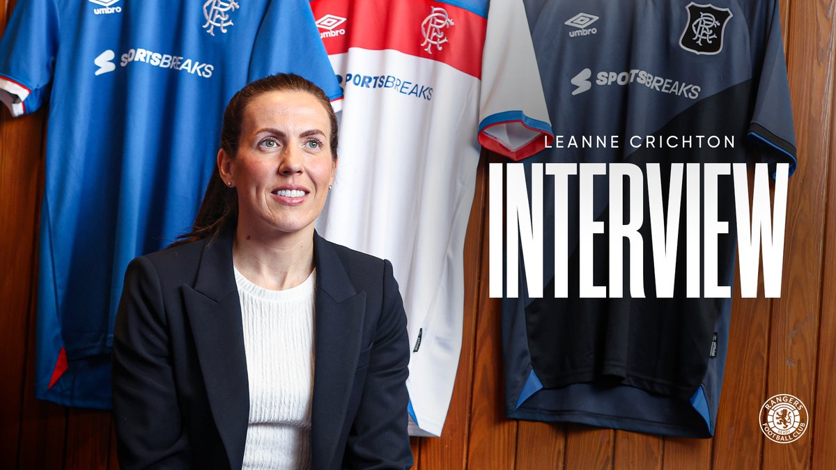 🎙️ Leanne Crichton spoke to RangersTV after being announced as the new Head Coach.
