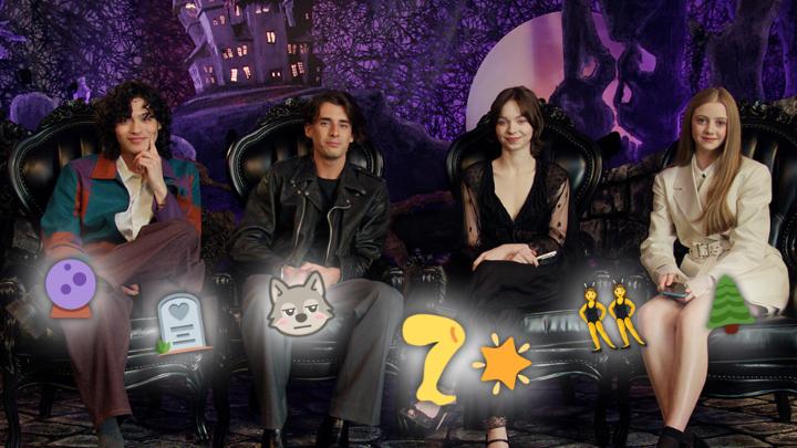 The cast of Wednesday spoil EVERYTHING about Season 2 (in emojis)