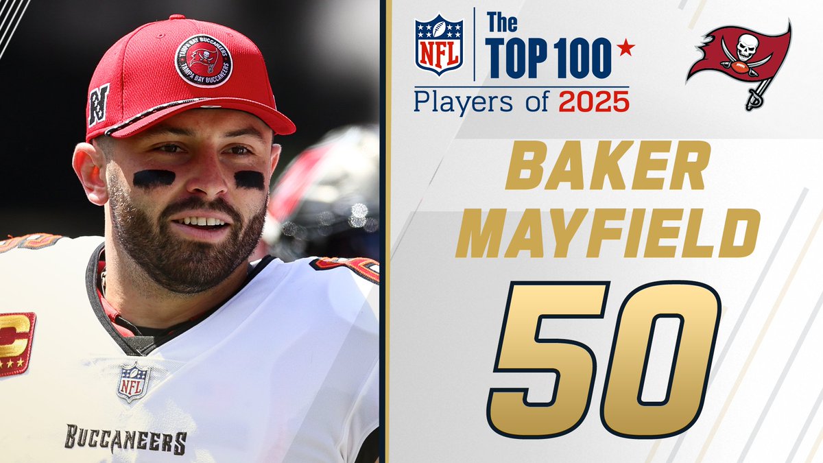 Top 100 Players of 2025: Tampa Bay Buccaneers QB Baker Mayfield checks in at No. 50! NFL Films