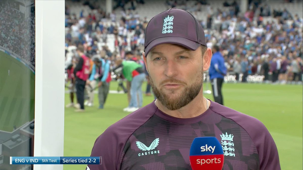 "As good a five-match series I've ever been a part of or witnessed" 🙌 England head coach Brendon McCullum sums up the EPIC series between England and India 💭