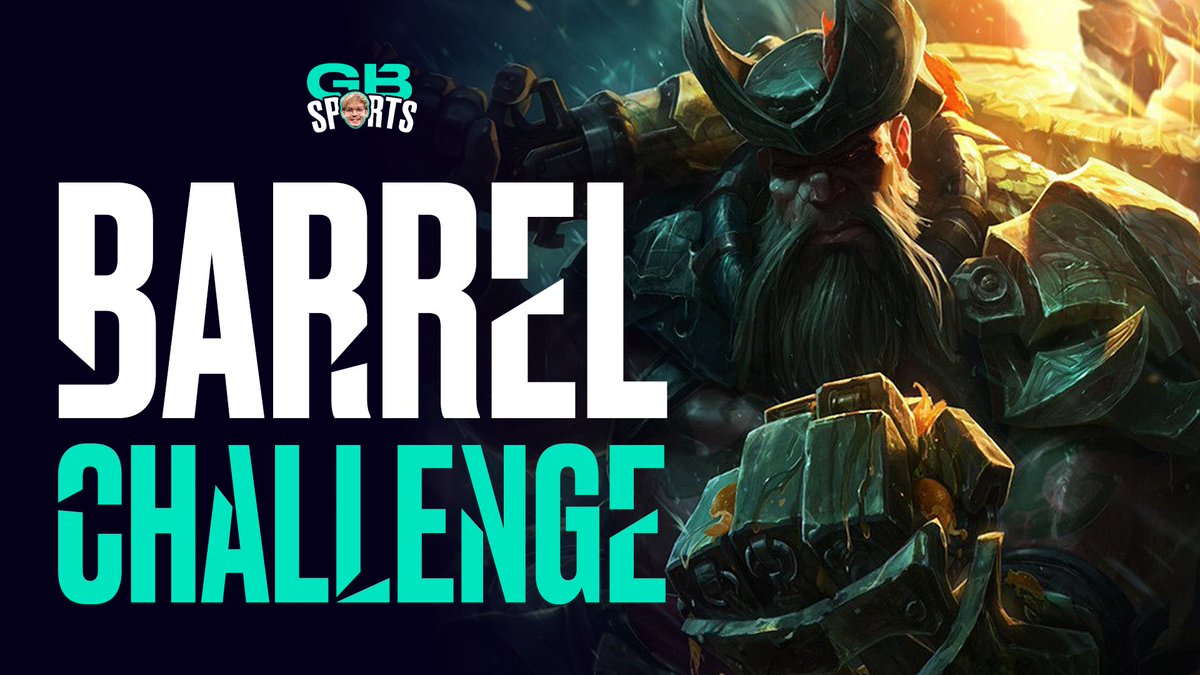 The Gangplank Barrel Challenge with SK Gaming League of Legends! 💥