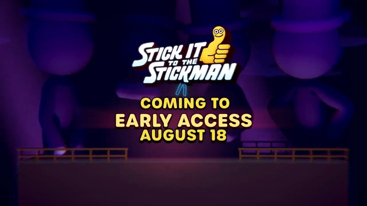 Stick It to the Stickman from @FreeLives hits Steam Early Access on August 18! 📈 Climb the corporate ladder and punch your coworkers directly in the stock options - all for just $5! 💸