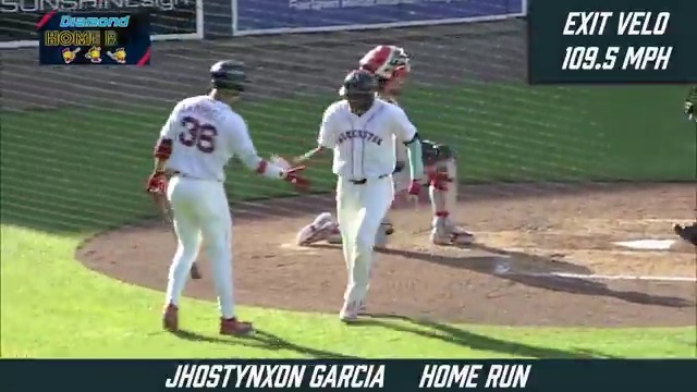 Another day, another homer for The Password! This one was 109.5 mph off the bat. 🚀