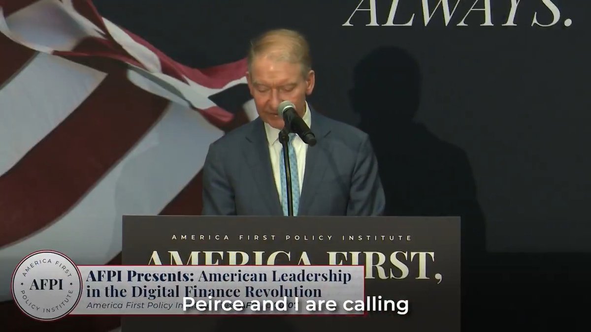 🇺🇸 JUST IN: Chairman of the SEC Paul Atkins announces "Project Crypto." Project Crypto is meant to aid President Trump "to make America the crypto capital of the world."