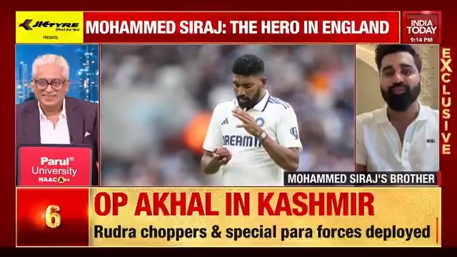 #EXCLUSIVE | #Siraj shines, spearheads India's attack. Mohammed Ismail, Mohammed Siraj's brother, reveals interesting things about 'the Superman' of India. Mohammed Siraj #INDvsENG #OvalTest #INDvsENG2025 #NewsToday | @SardesaiRajdeep