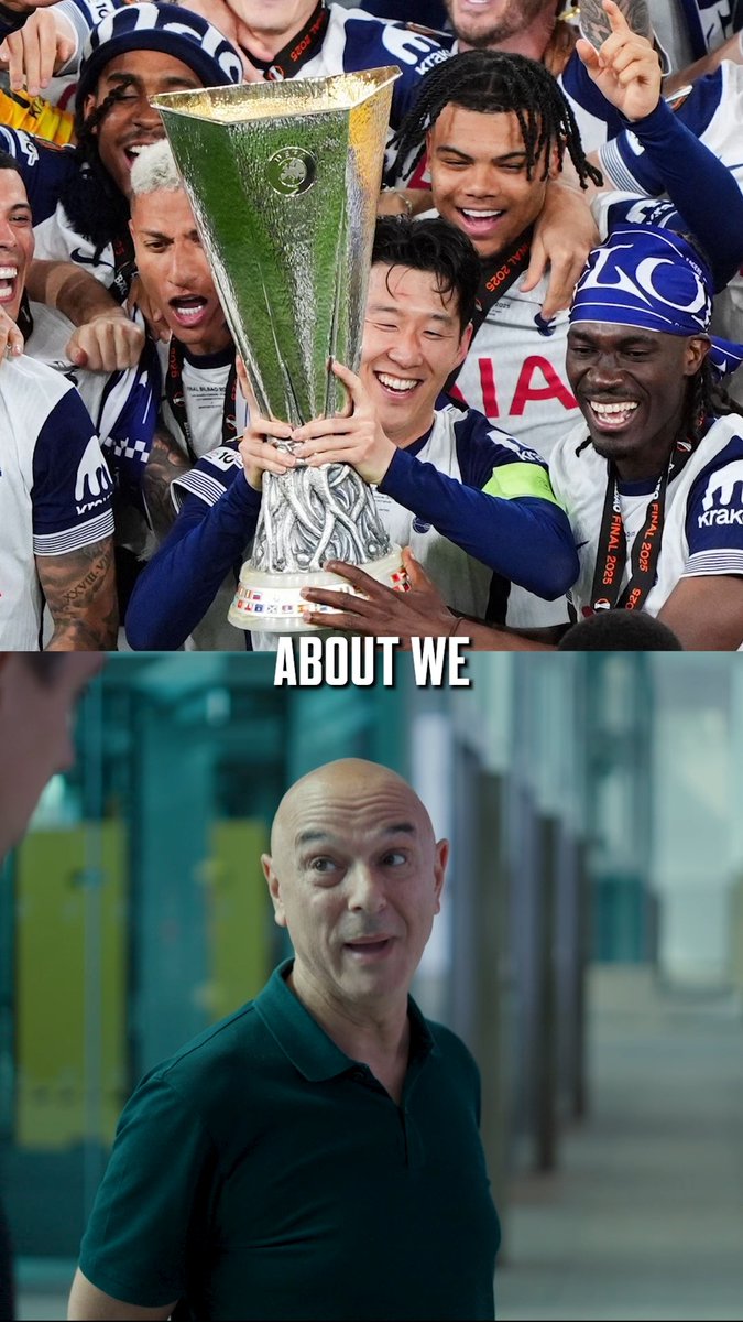 "We needed a trophy!" ๐ A night to remember in Bilbao, and one Spurs fans won't forget! ๐